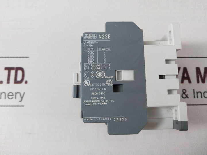 Abb N22E Contactor Relay