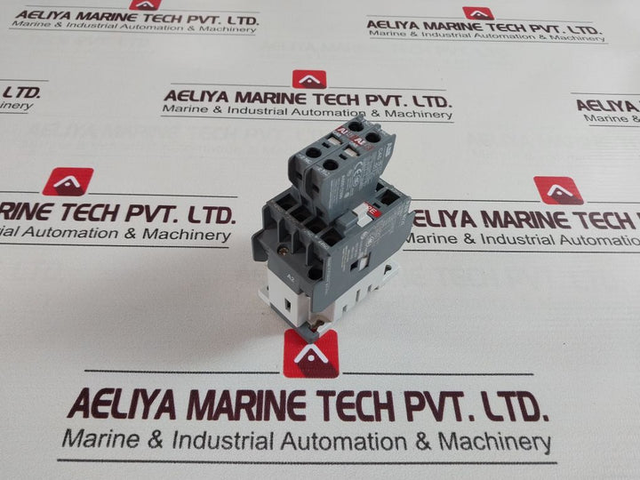 Abb N22E Control Relay With Ca5-10,Ca5-01 Auxiliary Contact Block Free Shipping