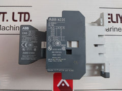 Abb N22E Control Relay With Ca5-10,Ca5-01 Auxiliary Contact Block Free Shipping