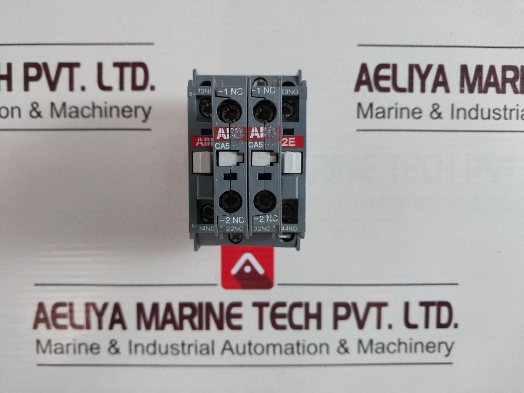 Abb N22E Control Relay With Ca5-10,Ca5-01 Auxiliary Contact Block Free Shipping