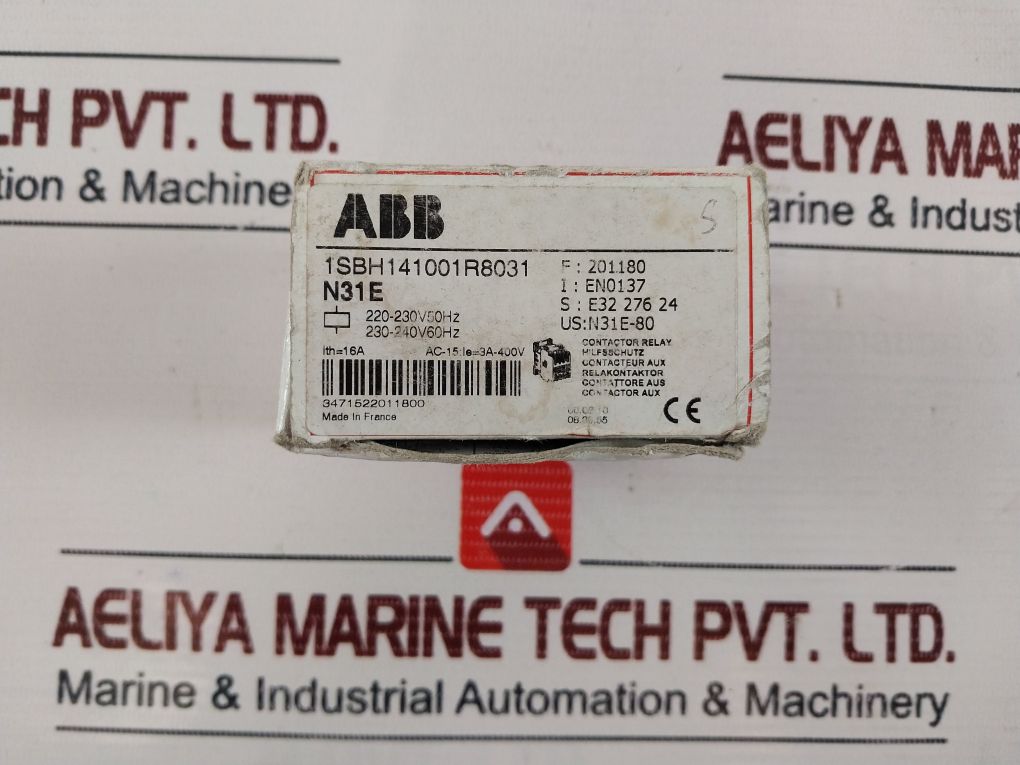 Abb N31E Contactor Relay K31E 220-240V 60Hz