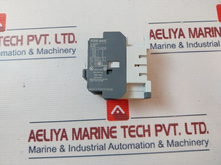 Abb N40E Contactor Relay 110V 50Hz