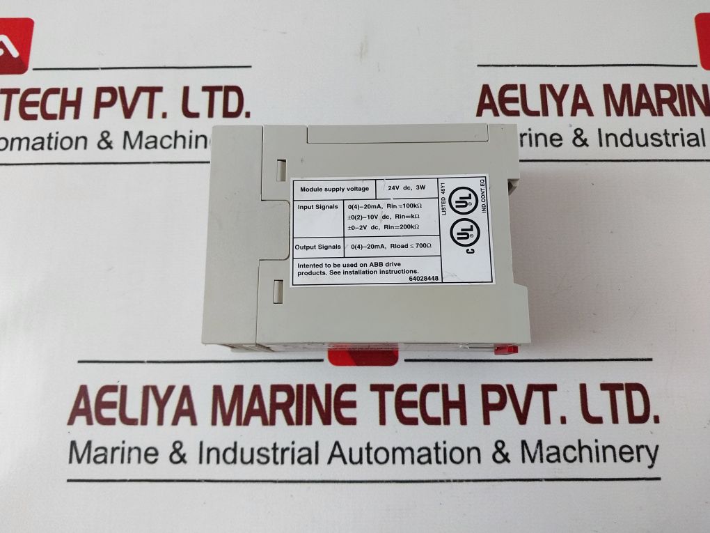 Abb Naio-03F Analogue I/O Extension Module 64669281