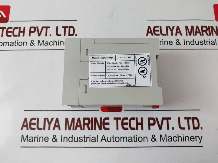 Abb Naio-03F Analogue I/O Extension Module 64669281