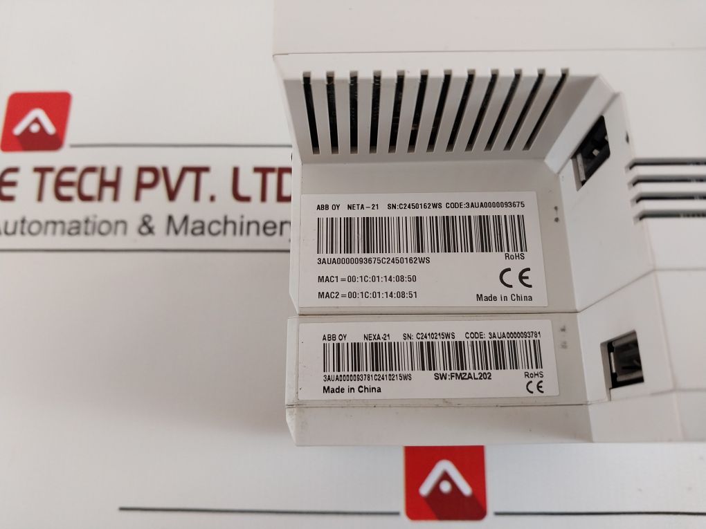 Abb Neta-21 3Aua0000093675 Controller With Nexa-21 3Aua0000093781