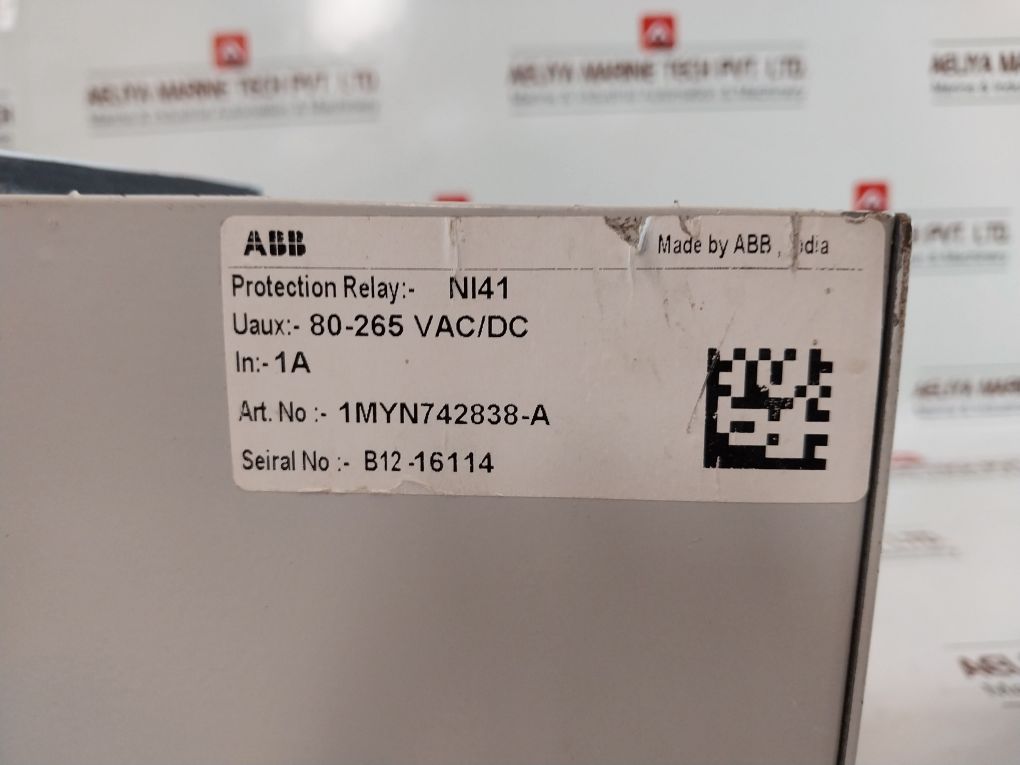 Abb Ni41 Protection Relay 1Myn742838-a