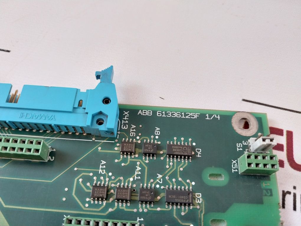 Abb Nint-68 Main Circuit Interface Board 61336125F