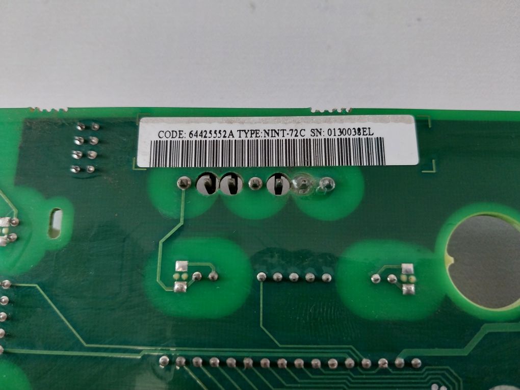 Abb Nint-72C Main Circuit Board Interface 61336125G