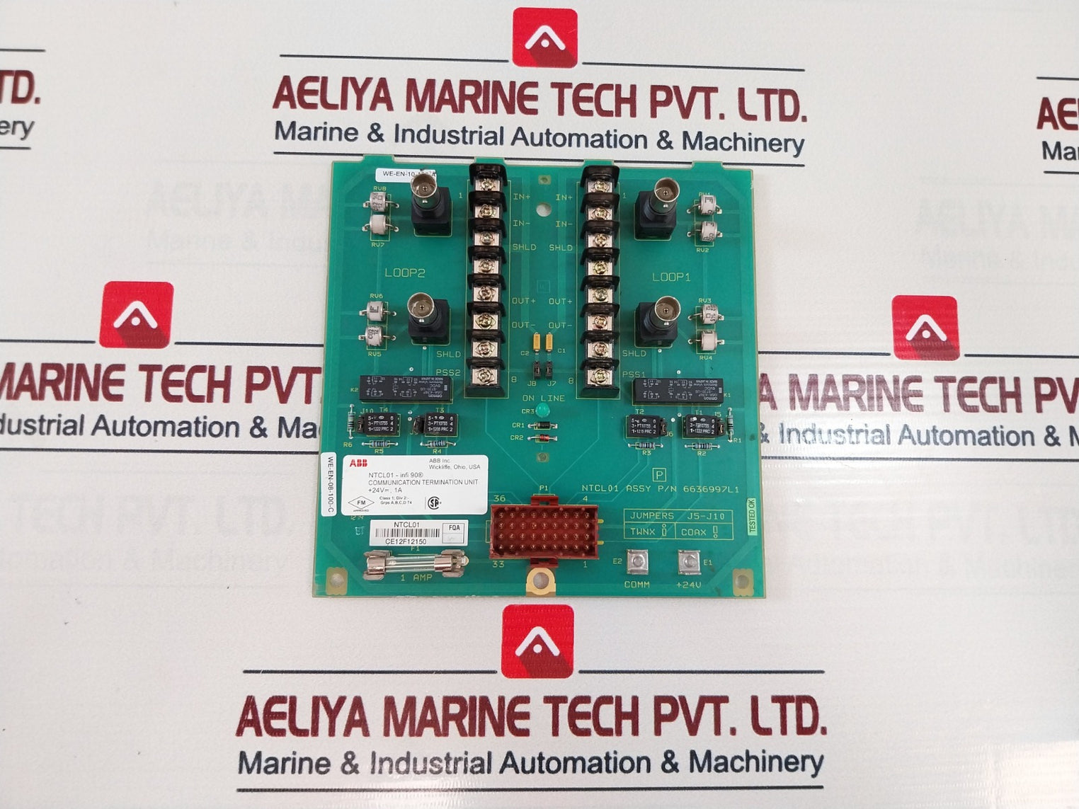 Abb Ntcl01 Communication Termination Unit 6636997L1