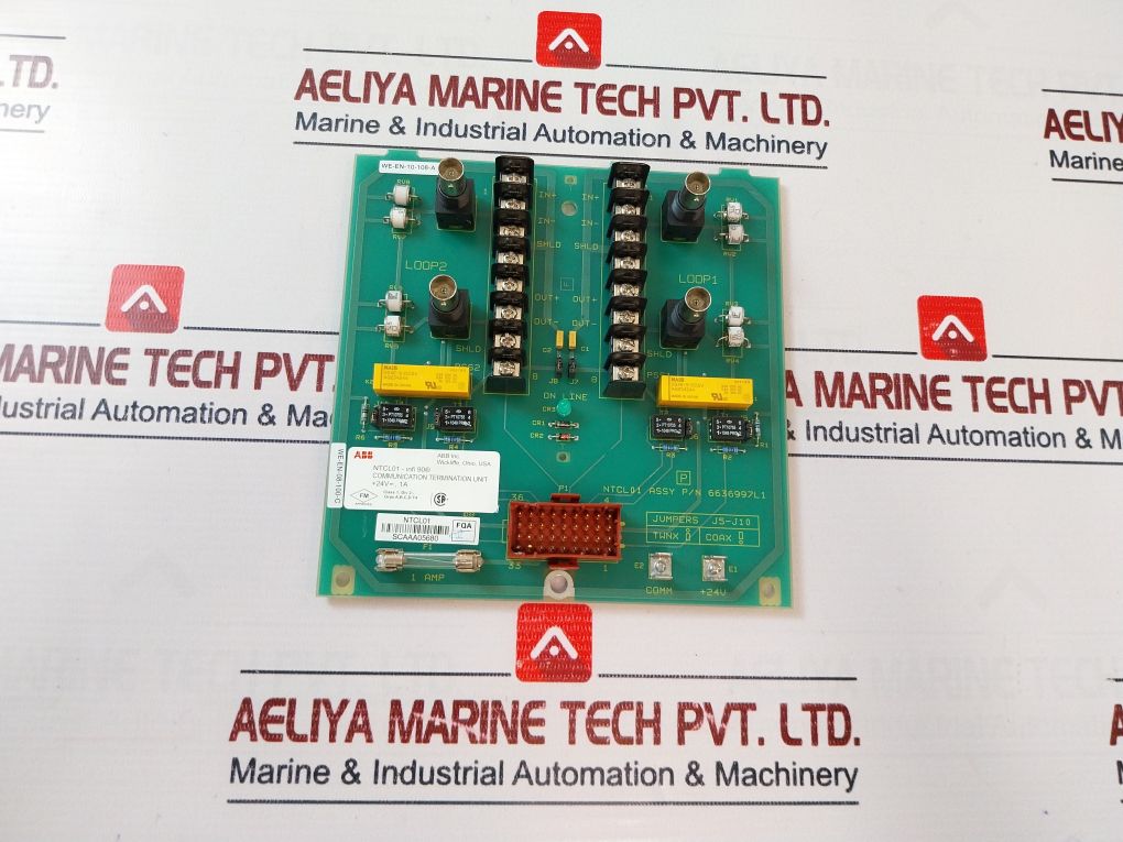 Abb Ntcl01 Communication Termination Unit 6636997L1