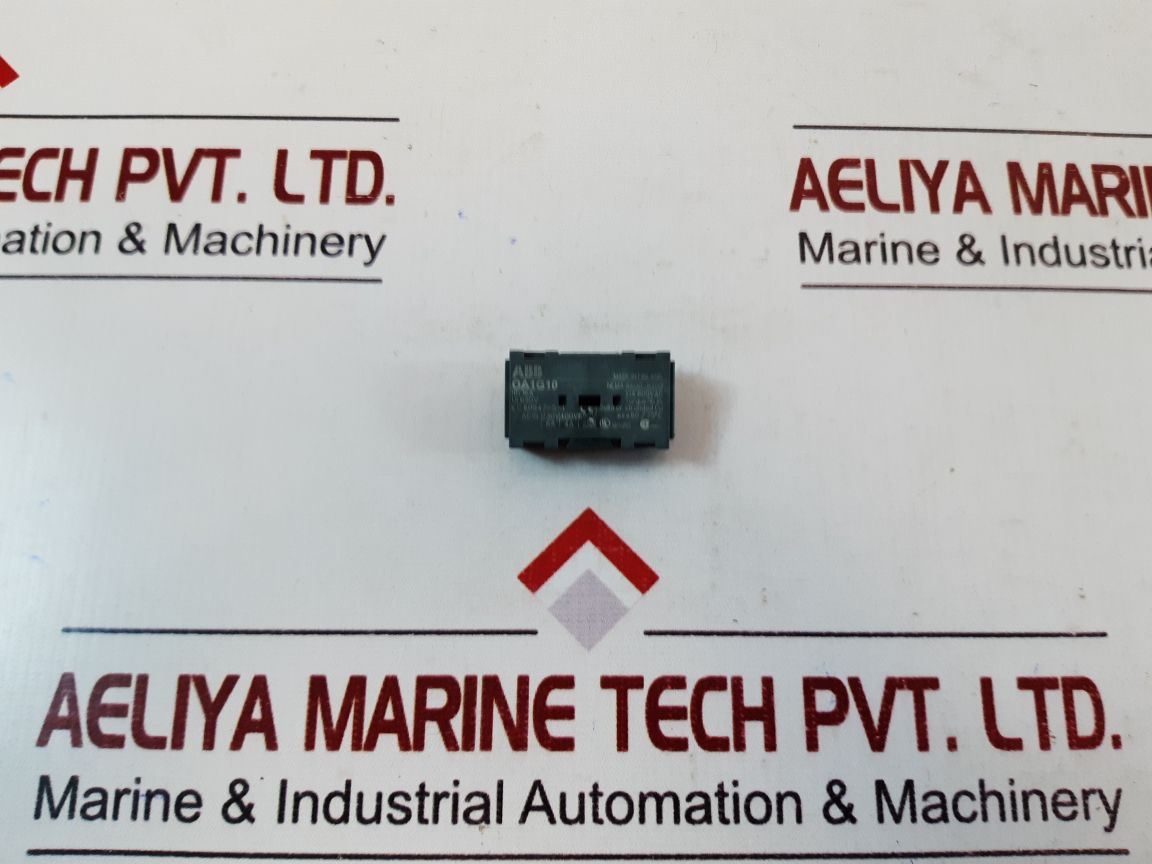 Abb Oa1G10 Auxiliary Contact 10A 600Vac