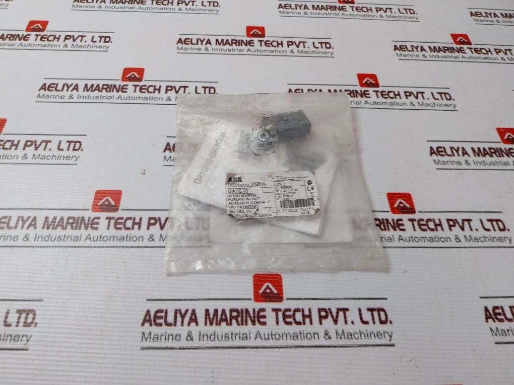 Abb Oa1G10 Auxiliary Contact 16A 690V 1Sca022353R4970