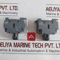 Lot Of 2X Abb Ot40F3 Disconnect Switch With Oa2G11 Auxiliary Contact Block