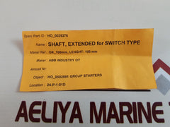 Abb Oh_J Handle Type 1,3R, 12 Set
