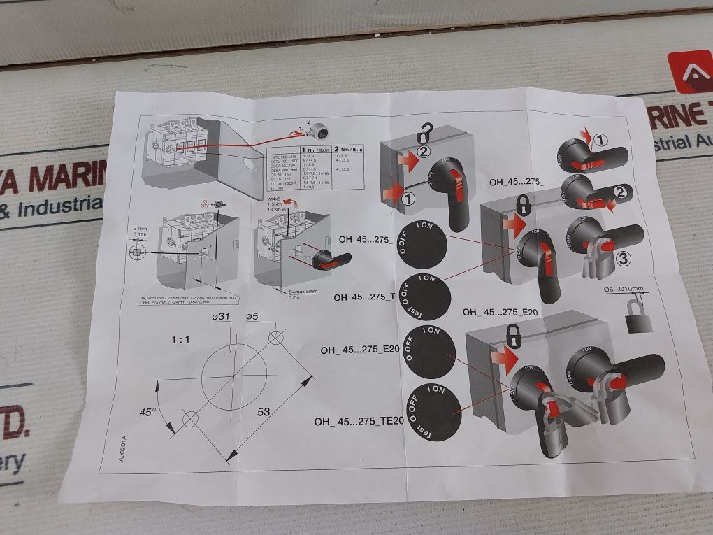 Abb Os200J03 General Purpose Switch