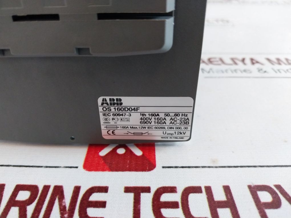 Abb Os 160D04F Switch Disconnector