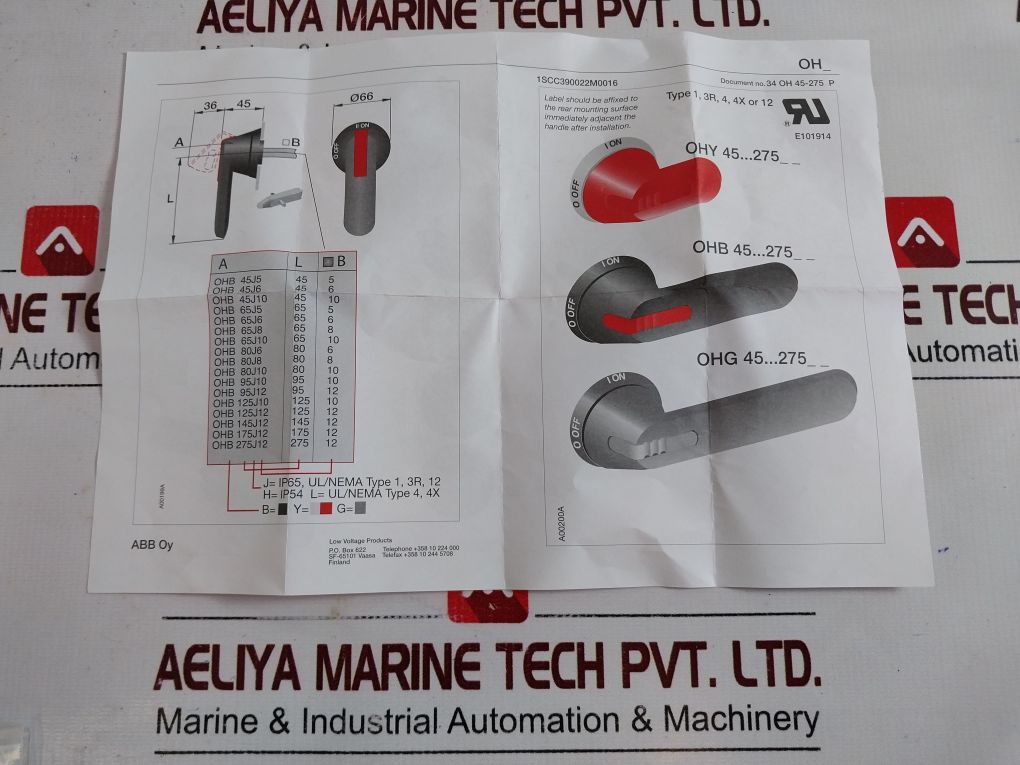 Abb Os 160D04F Switch Disconnector