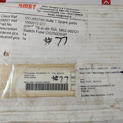 Abb Os 250D03 Fused Disconnect Switch Os250D03Pp