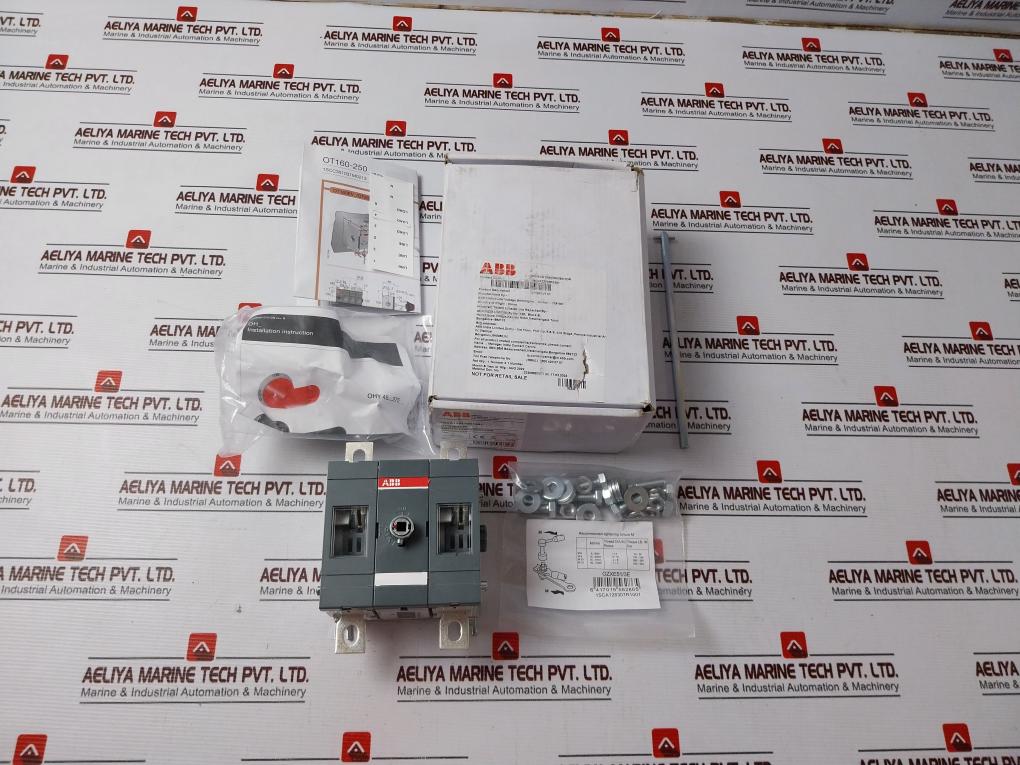 Abb Ot160Ev11P Switch Disconnector 1Sca122710R1001