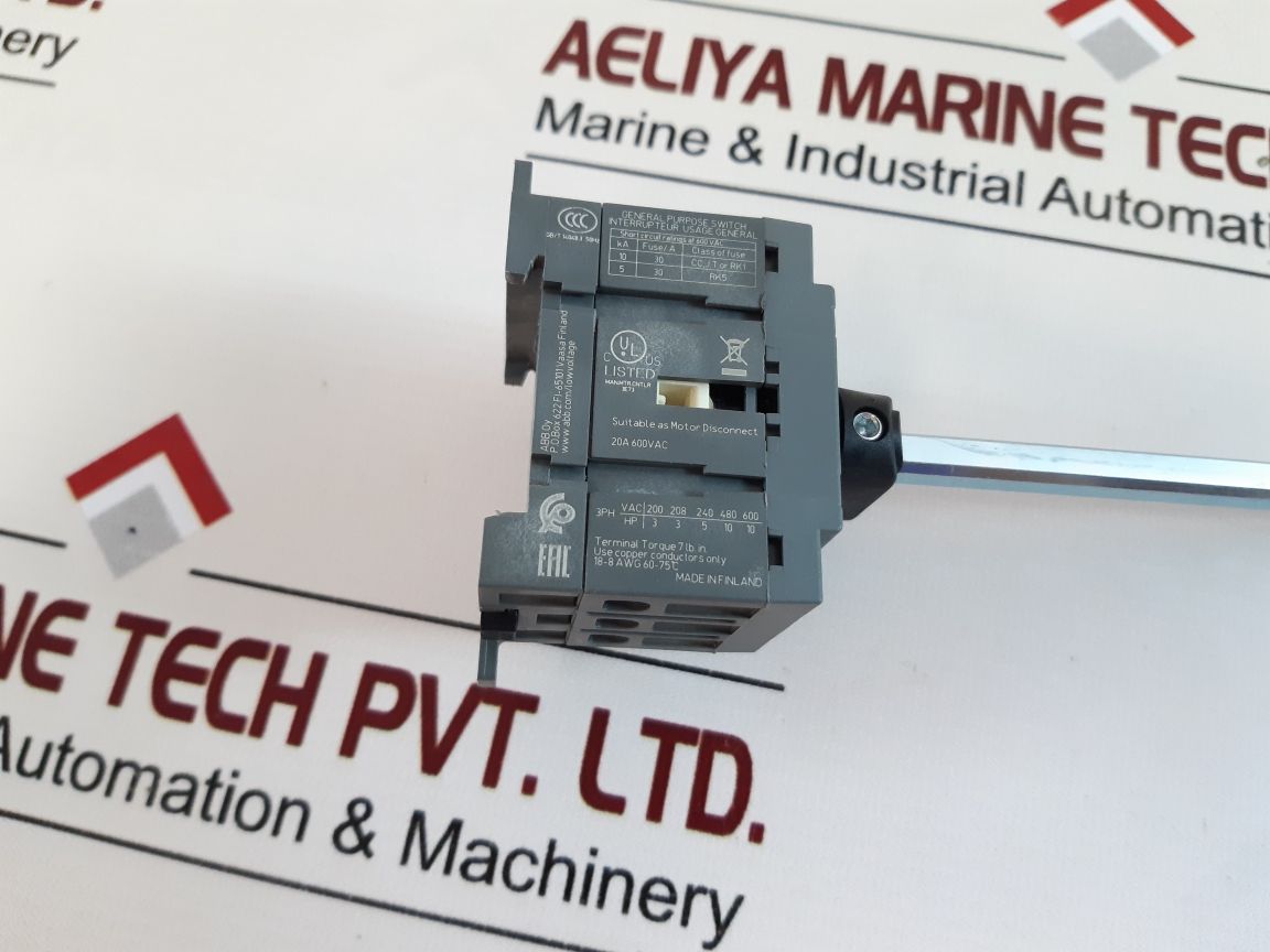 Abb Ot16F3 Switch Disconnector