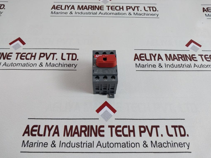 Abb Ot25E3 Disconnect Switch/Load Break Switch 25A 600Vac