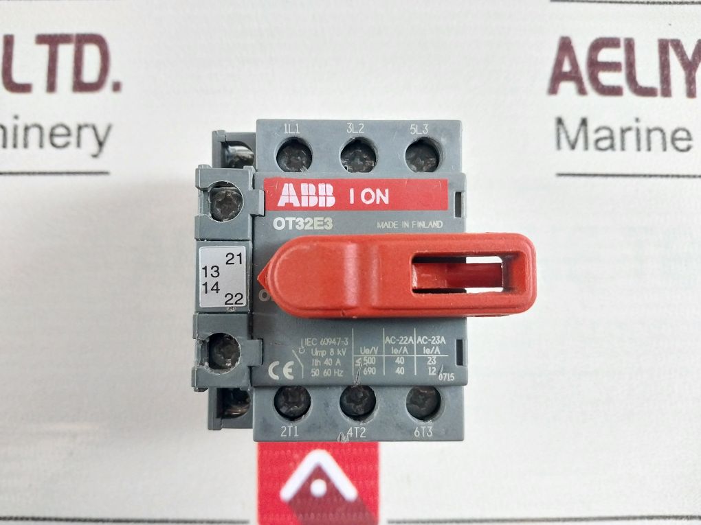 Abb Ot32E3 Disconnect Switch