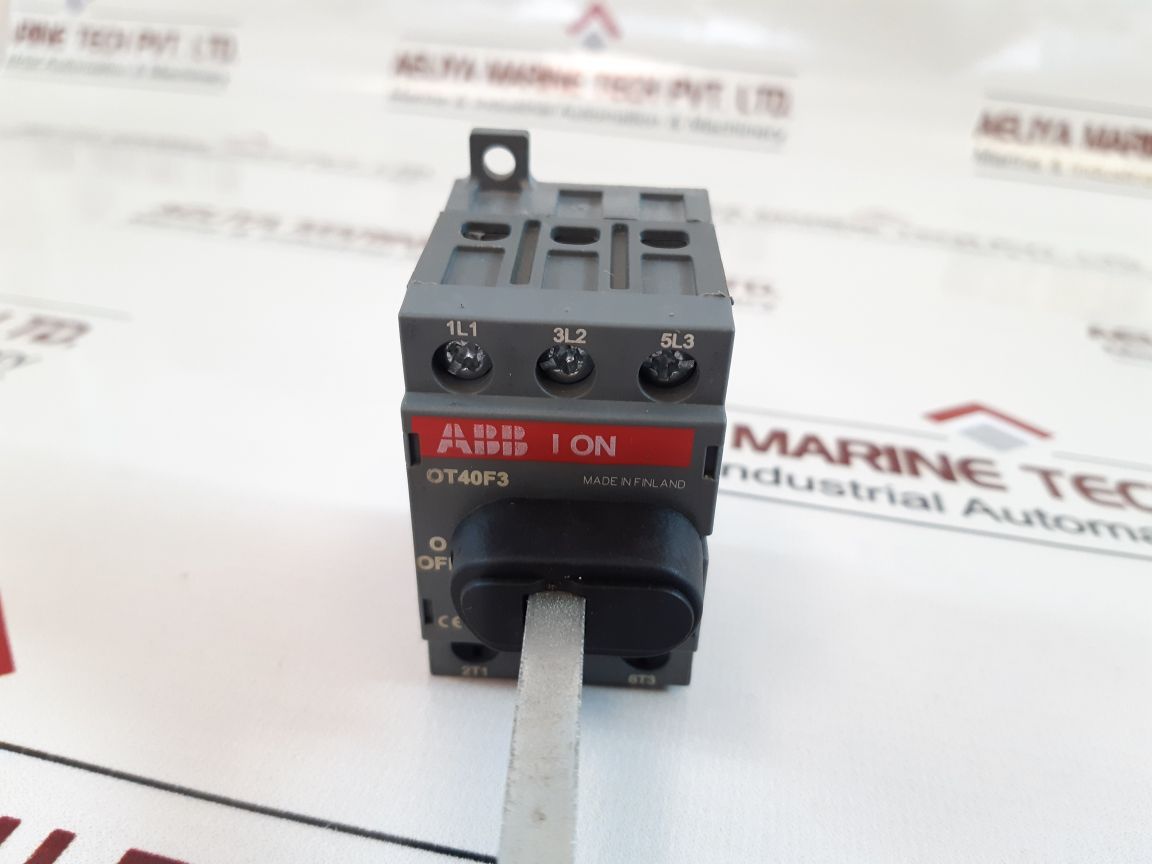 Abb Ot40F3 Disconnect Switch
