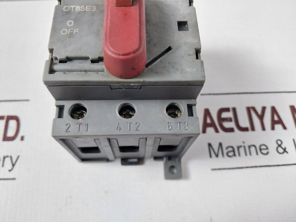 Abb Ot63E3 Disconnect Switch