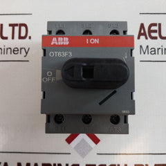 Abb Ot63F3 Disconnector/Load Break Switch 1Sca105332R1001
