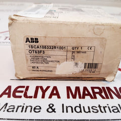 Abb Ot63F3 Disconnector Switch 1Sca105332R1001