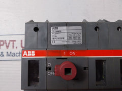 Abb Ot 160E3 Disconnect Switch