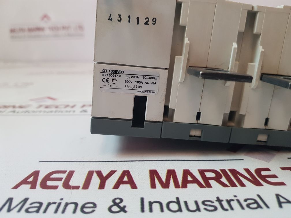 Abb Ot 160Ev03 Disconnect Switch