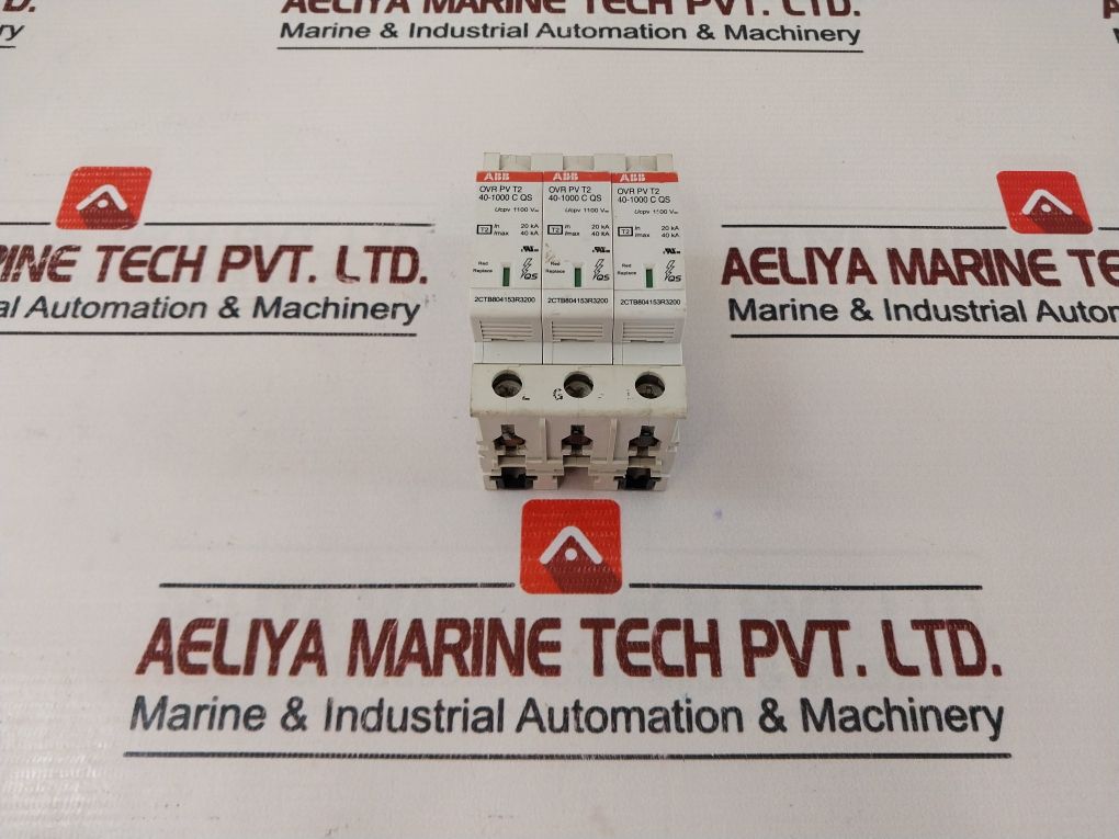 Abb Ovr Pv T2 Surge Protective Device 1100 Vdc