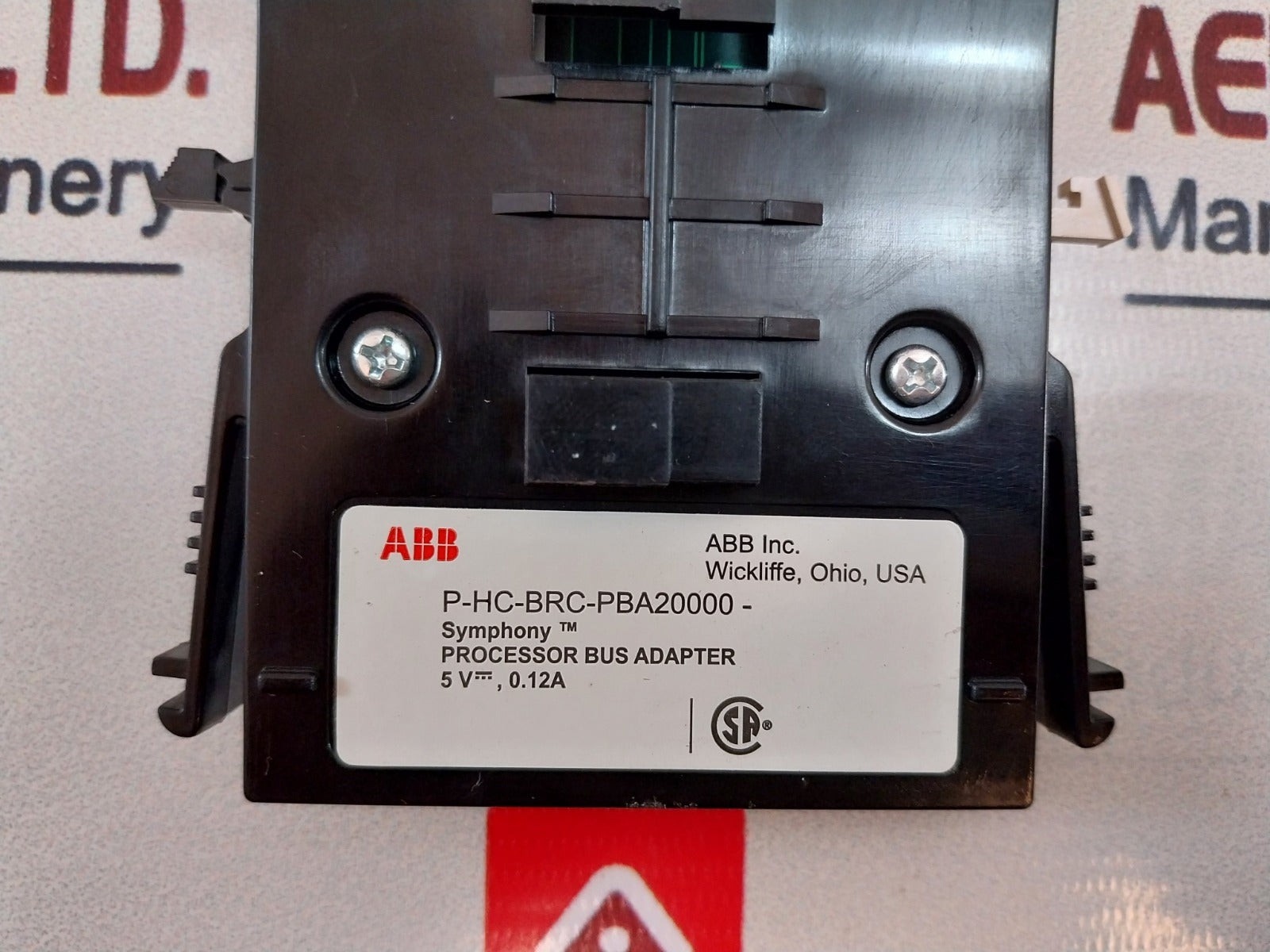 Abb P-hc-brc-pba20000 Processor Bus Adapter 