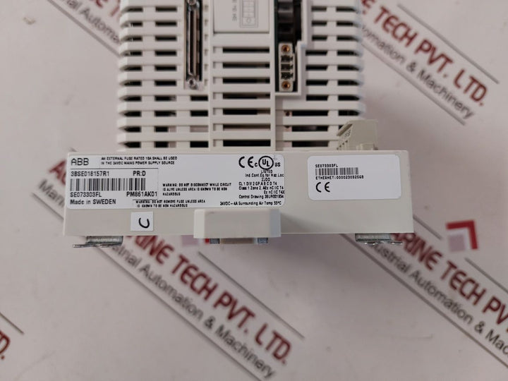 Abb Pm861A 3Bse018157R1 Processor Unit Pr:D