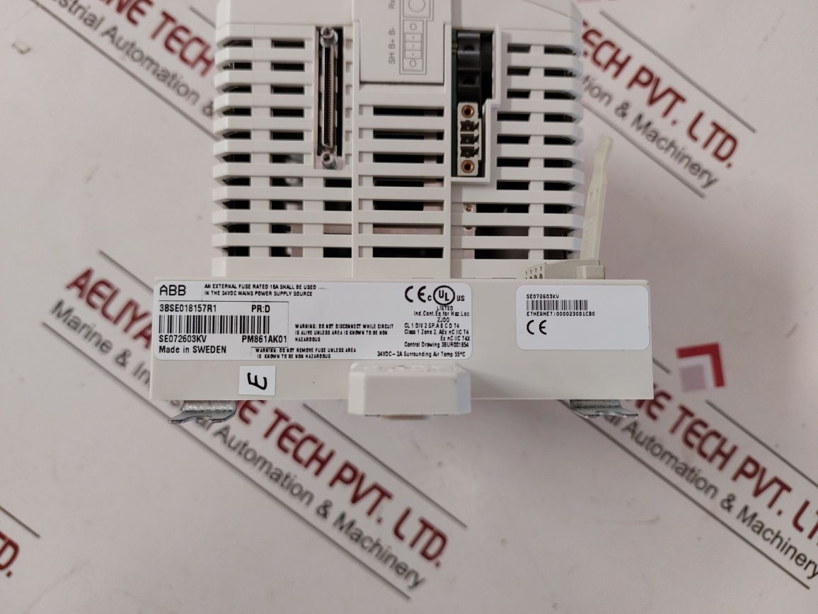 Abb Pm861A 3Bse018157R1 Processor Unit Pr:D