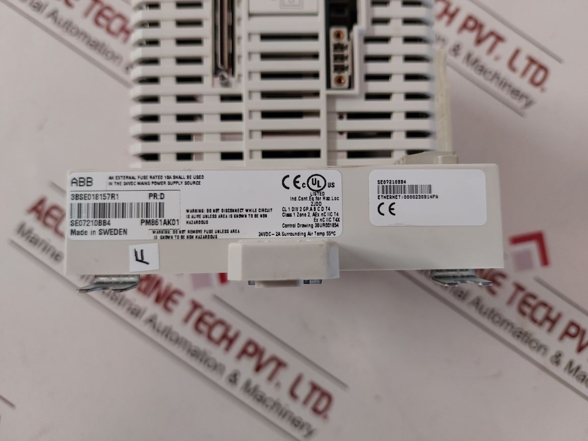 Abb Pm861A 3Bse018157R1 Processor Unit Pr:D