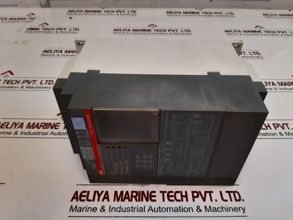 Abb Ps S 72124-500L Soft Starter 1Sfa892007R1002
