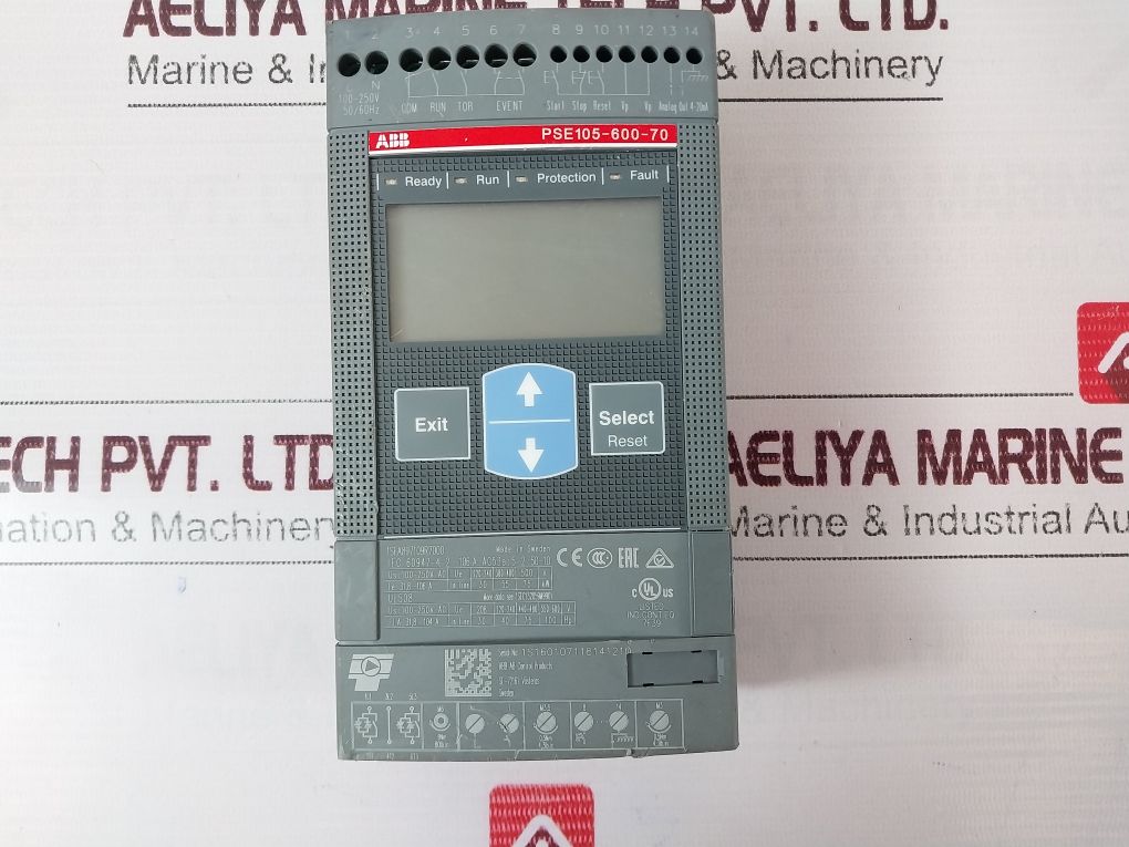 Abb Pse105-600-70 Voltage Softstarter Rev M 100-250V 50/60Hz