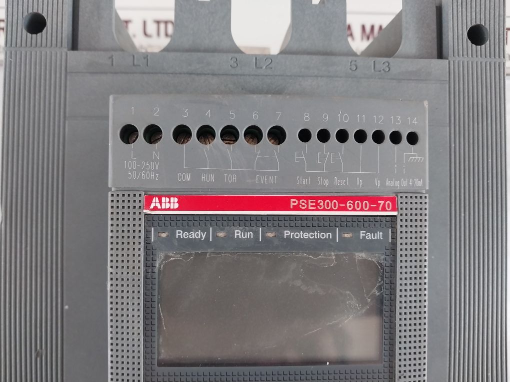 Abb Pse300-600-70 Solid-state Reduced Voltage Softstarter 100-250V 50/60Hz