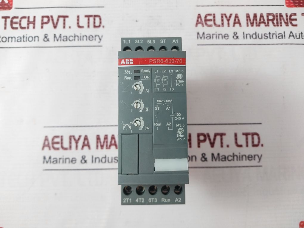 Abb Psr6-600-70 Soft Starter Controller 208-600 V Ac 100-240 V Ac