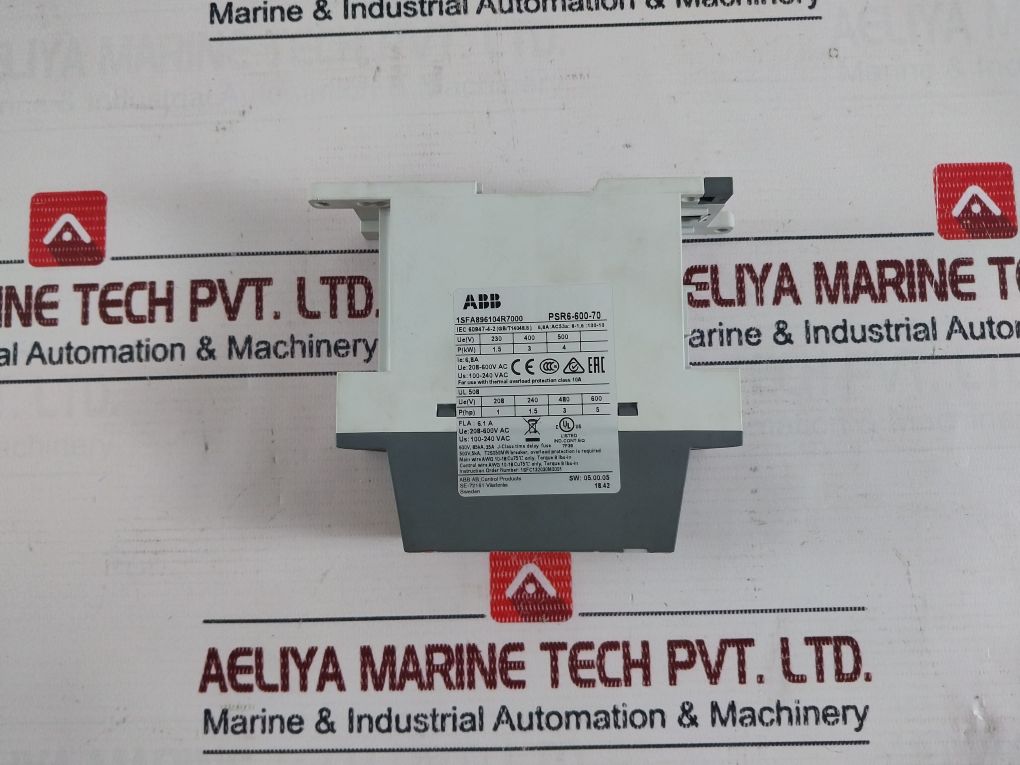 Abb Psr6-600-70 Soft Starter 1Sfa896104R7000