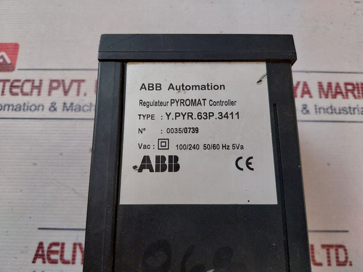 Abb Pyromat 635 Regulator Pyromat Controller 50/60 Hz