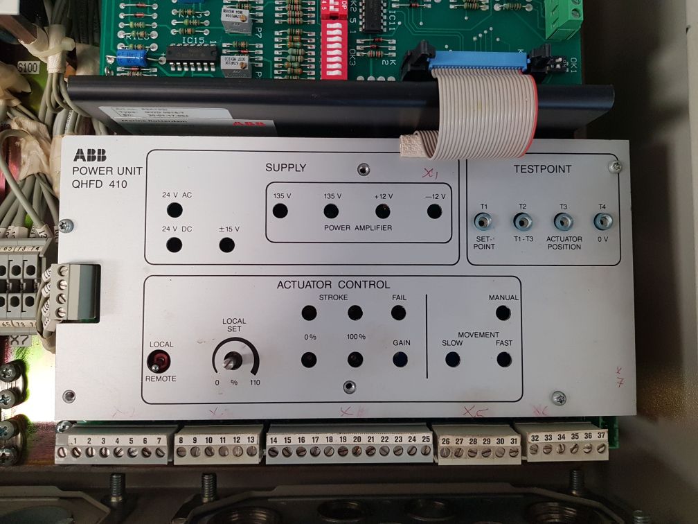 Abb Qhfd 410 Governor Power Unit