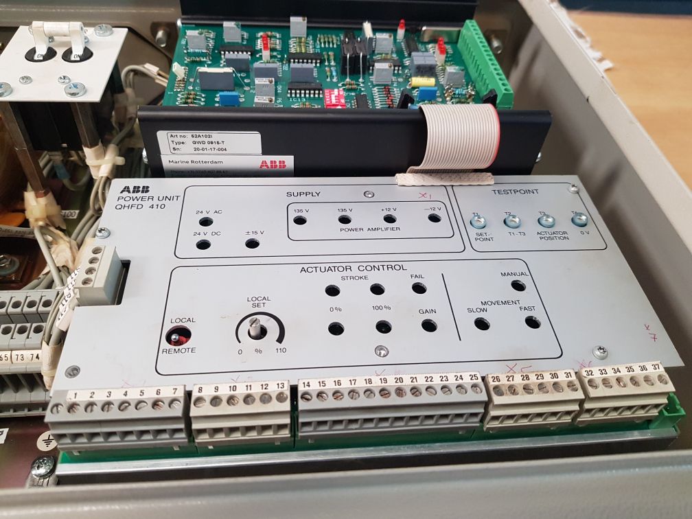 Abb Qhfd 410 Governor Power Unit