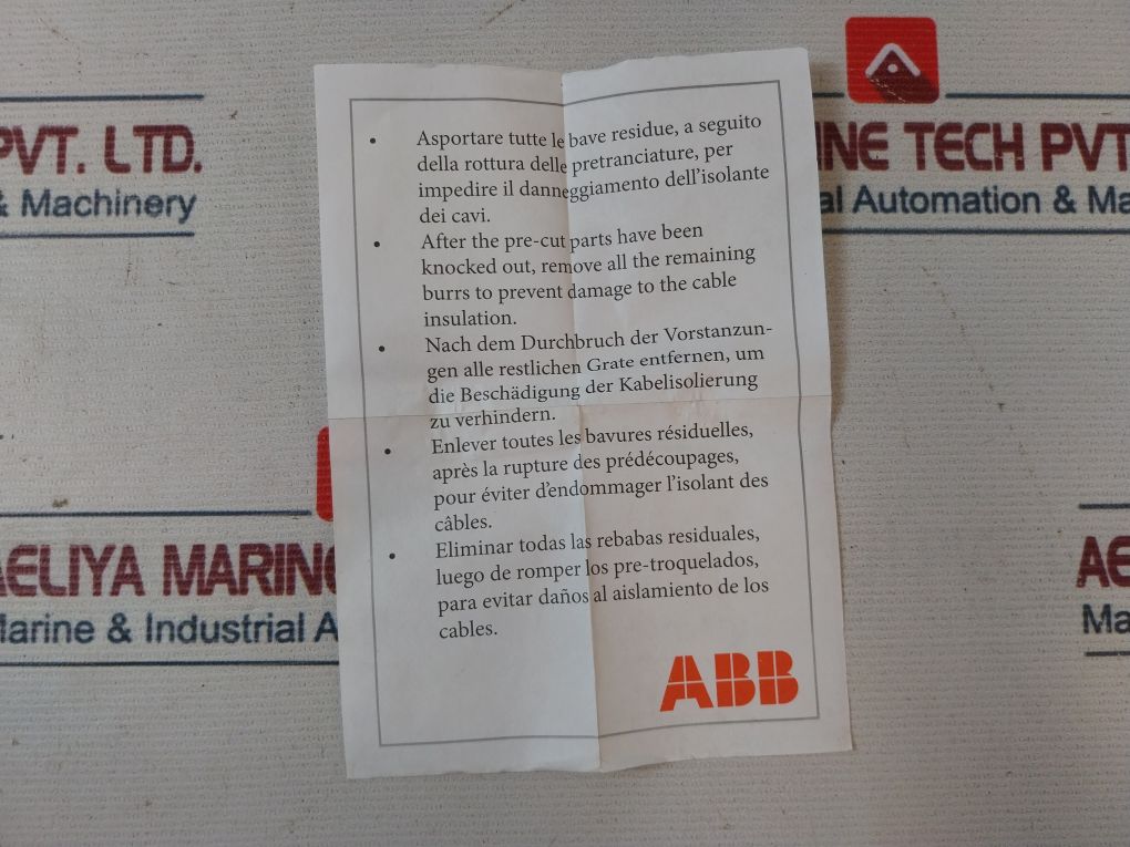 Abb Ra8111805 Circuit Breaker Part Kit
