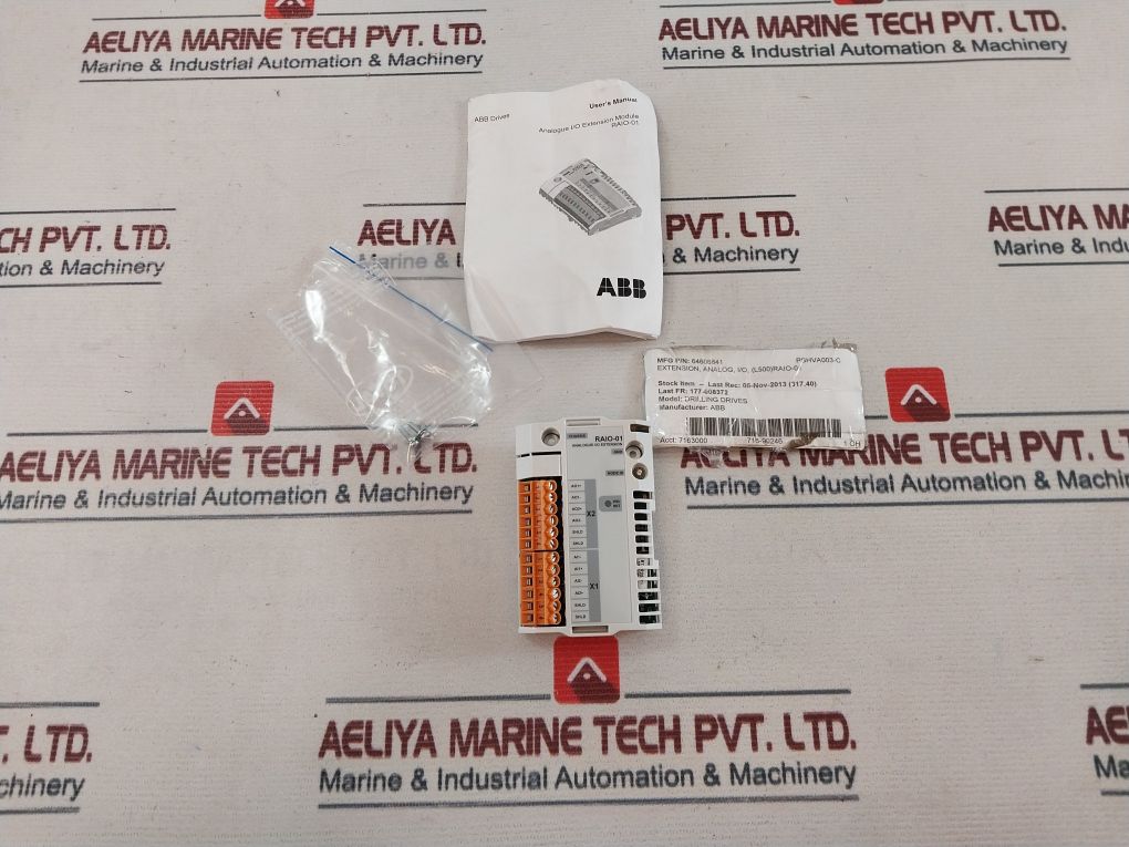 Abb Raio-01 Analogue I/O Extension Rev: H