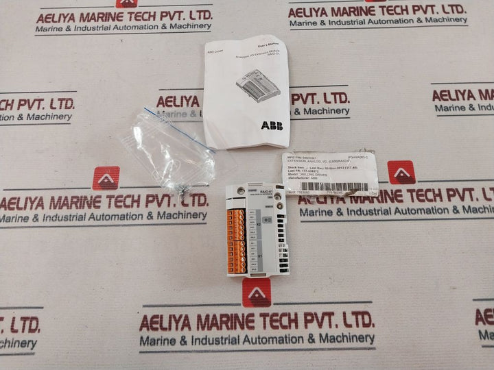 Abb Raio-01 Analogue I/O Extension Rev: H