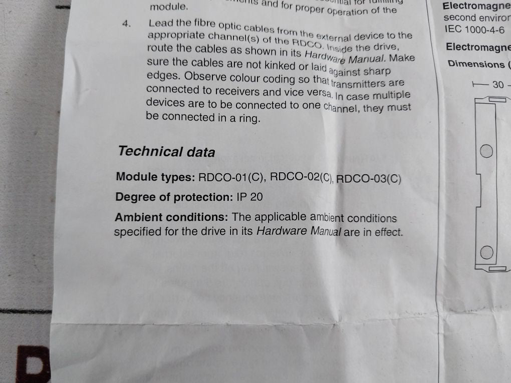 Abb Rdco-02C Ddcs Communication Option Module 2024303