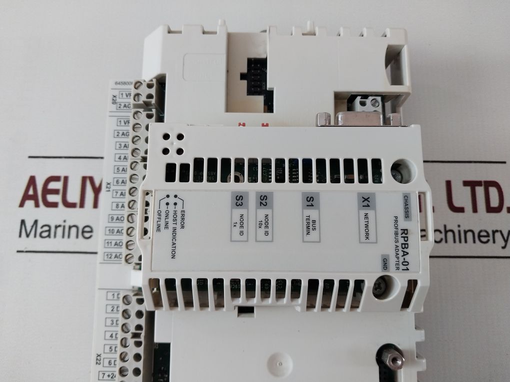 Abb Rdcu-02C 64607901 G Profibus Adapter Rpba-01
